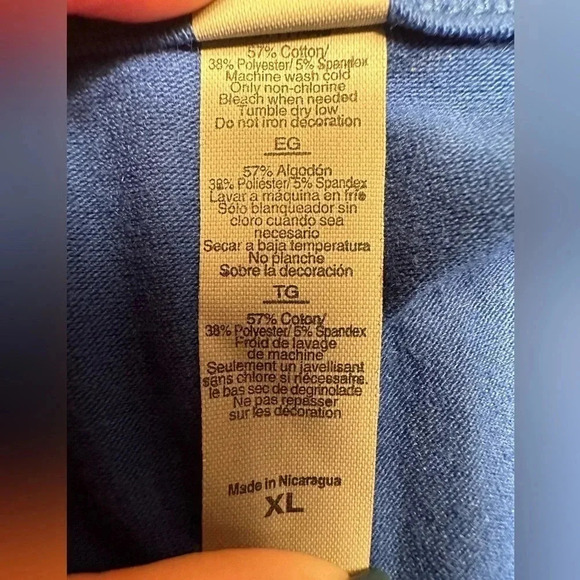 Next level apparel blue land of the free tank NWOT - Picture 5 of 5